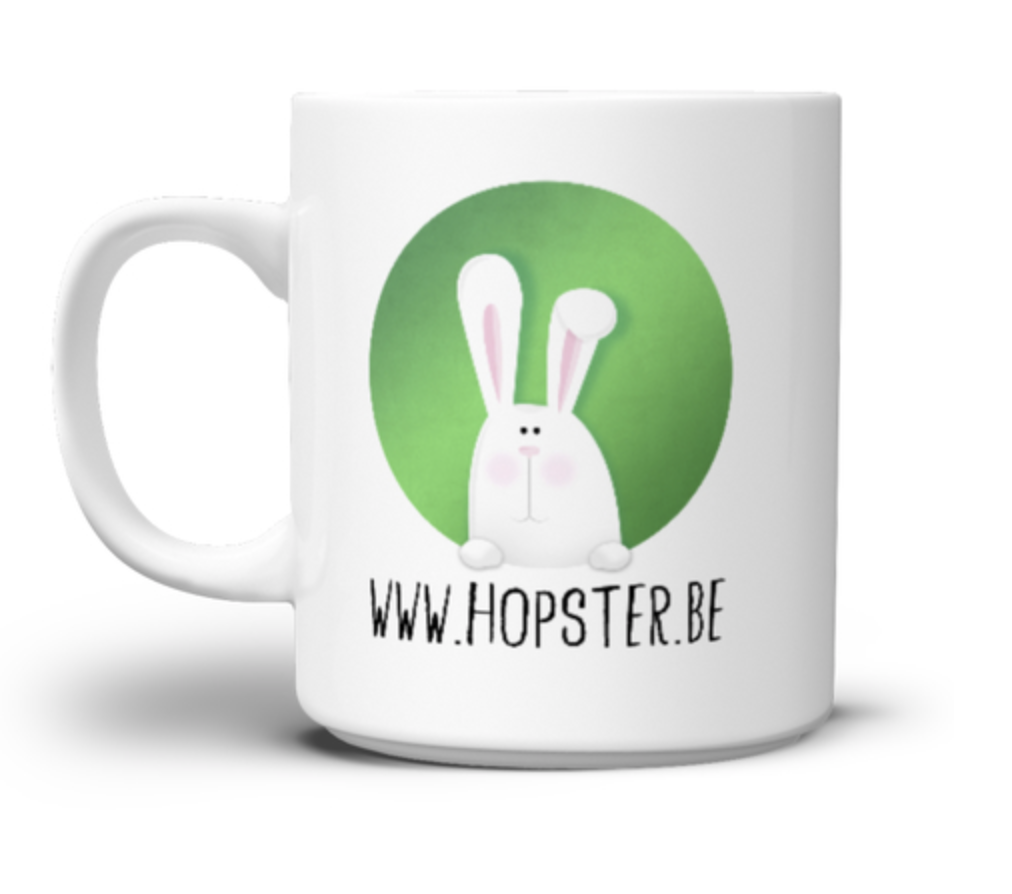 Hopster mok | Konijnenadviesbureau Hopster
