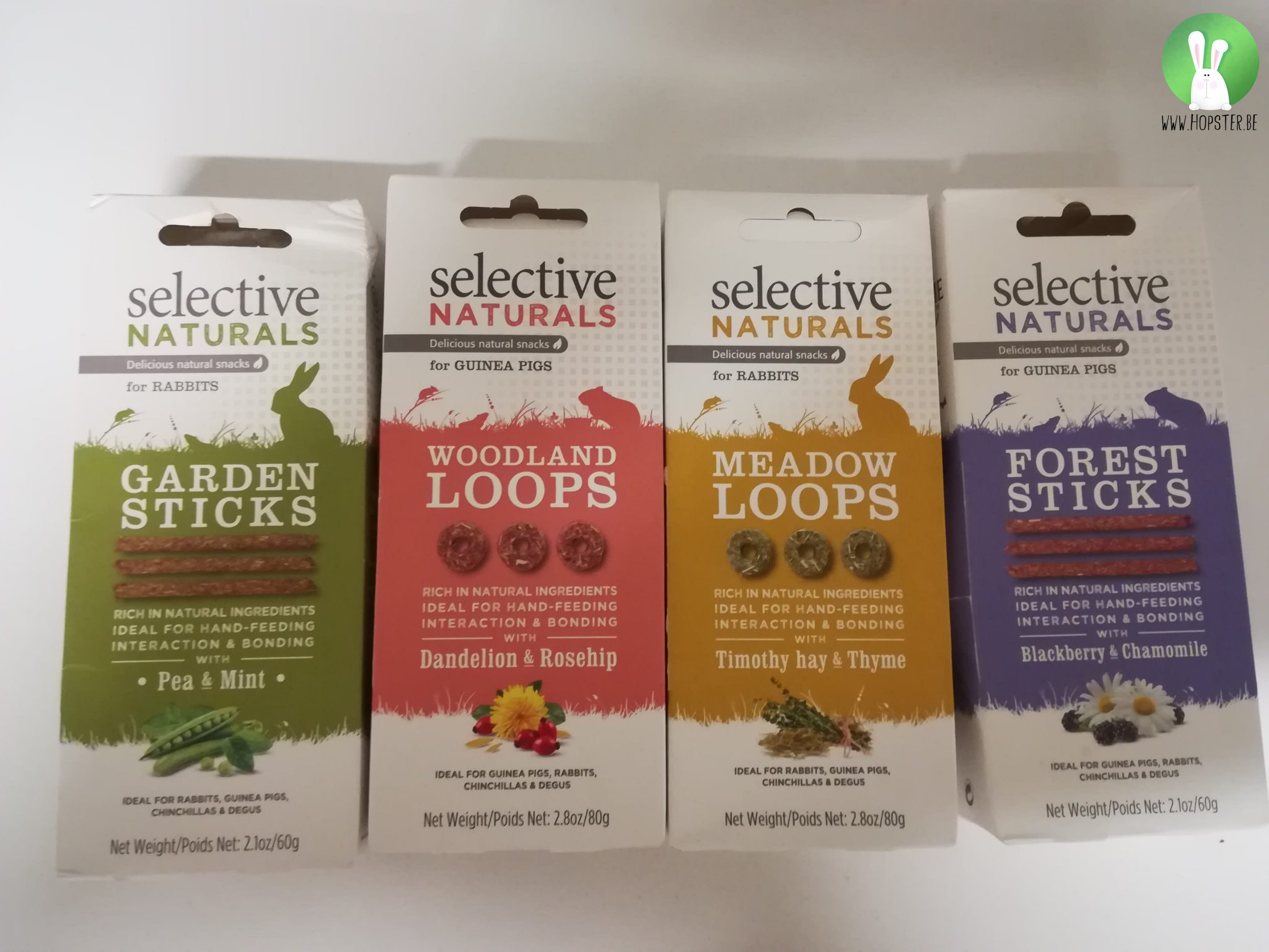 Selective Natural Snacks | Konijnenadviesbureau Hopster